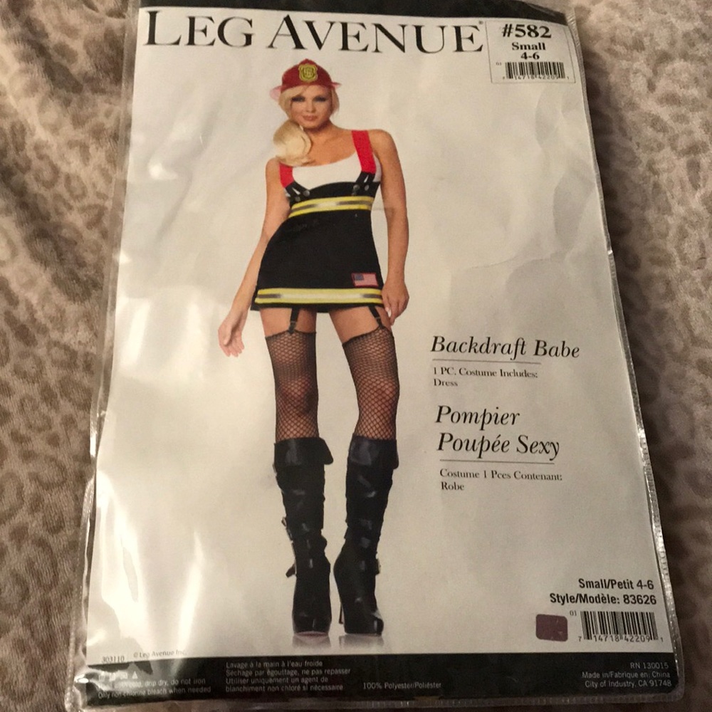 Halloween firefighter costume